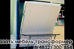 Шкаф-кровать со столом.